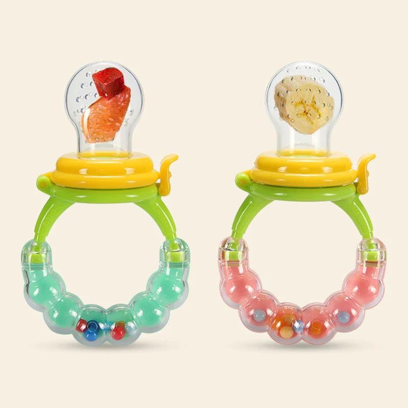 Детские измельчитель еды погремушки прорезыватель из ДФП Бесплатная