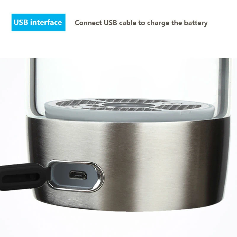 500 мл водорода богатые воды генератор Бутылка Кубок Титан электролиза ионизатор