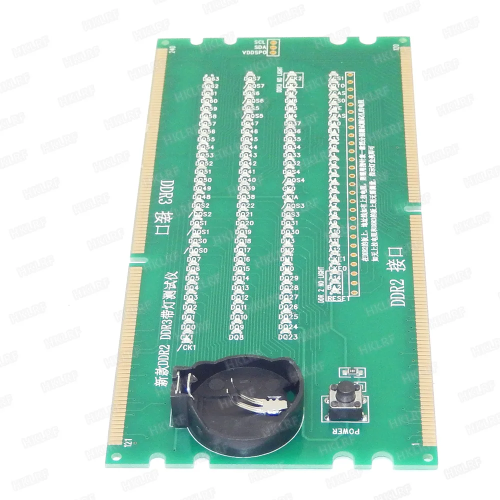 1 шт. * Совершенно новая настольная материнская плата DDR2 DDR3 RAM тестер слотов для