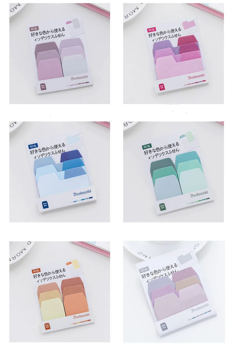 60 листов довольно Kawaii N Times Sticky Tabs Memo размещение сообщения блокнот Закладка Escolar Papelaria школьные канцелярские принадлежности
