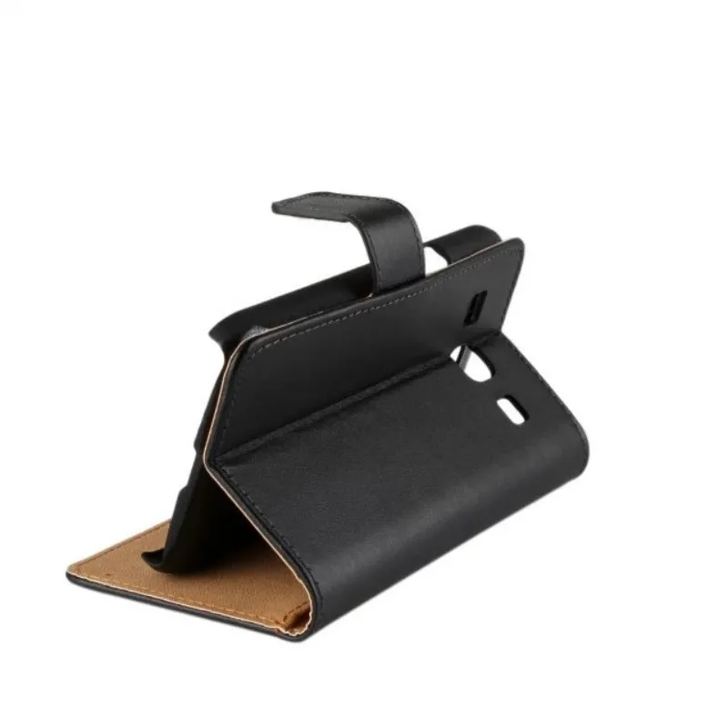 Чехол-бумажник из натуральной кожи с откидной крышкой для samsung Galaxy Core Plus G3500 Trend Duos