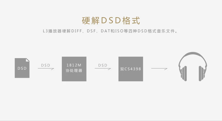 Последняя роскошь& точность L3 балансировка DSD портативный Loseless HIFI Музыка USB DAC DSD музыкальный плеер MP3