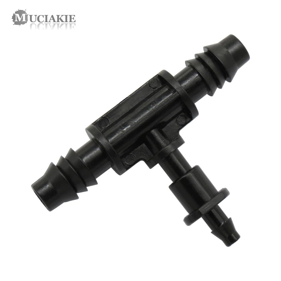 Тройник MUCIAKIE для садового орошения 5 шт. тройник 1/4 &quotдо 3/8&quot со шлангом 8/11 до 4/7