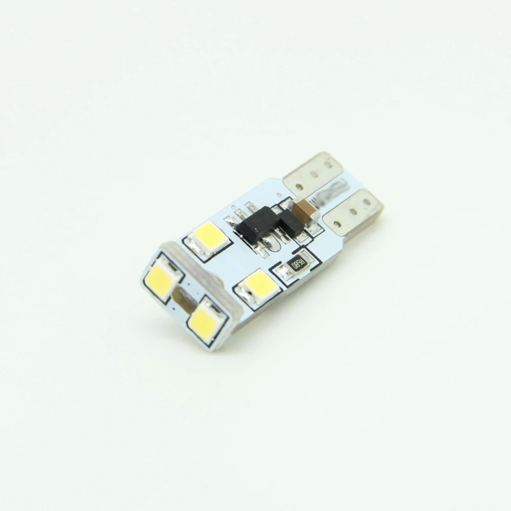 2шт Bosmaa T10 Canbus 6SMD2835 светодиодный фонарь для парковки или номерного знака ширина