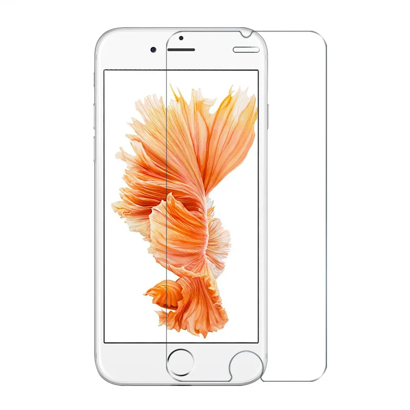 Новое закаленное стекло высокой четкости для iphone X 8 7 6 Plus 5S 5 5C 4 защитная пленка