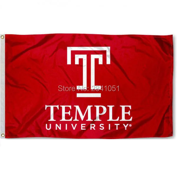 2 Цвет Храм Университет товарный знак логотип команды Американский Крытый Футбол