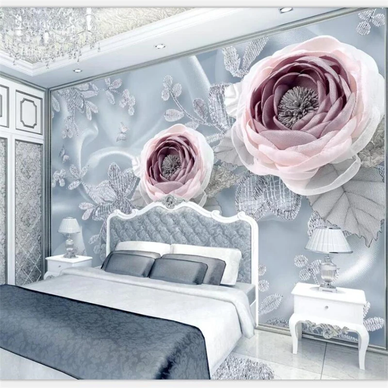 Обои на заказ украшение для дома гостиная спальня роскошная свадебная комната