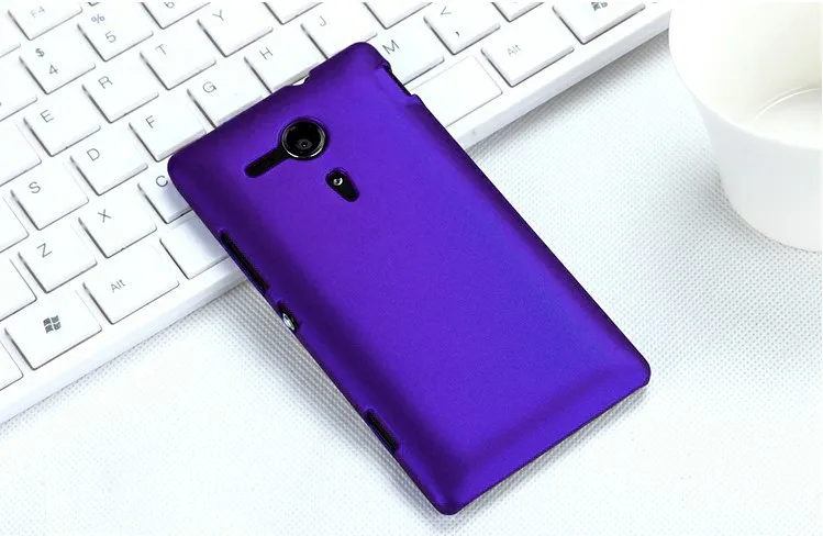 Матовая Пластик Coque 4.6For sony Xperia Sp чехол для sony Xperia Sp M35H C5302 C5303 C5306 телефона чехол-лента на заднюю панель