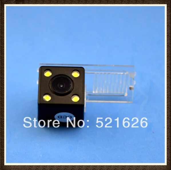 Высокое качество цвет 4 светодиода HD камера заднего вида для Citroen C4 C quatre C5 2010 2011