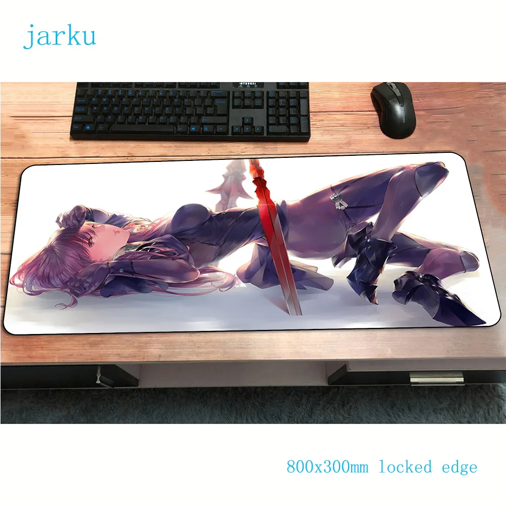 Fate grand order коврик для мыши геймерский ПК 800x300x2 мм notbook коврик для мыши игровой коврик для мыши большой милый коврик для мыши стол коврик для мыши