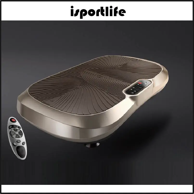 Тренажер для фитнеса с вибрационной платформой и пультом дистанционного