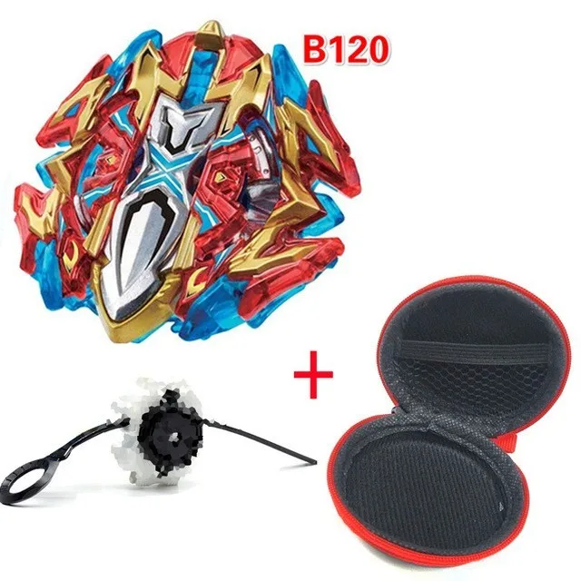 B120 Волчок Beyblade BURST B-133 B131 с пусковым устройством Bayblade Bey blade металл пластик Fusion 4D Подарочные игрушки для детей - Цвет: B120