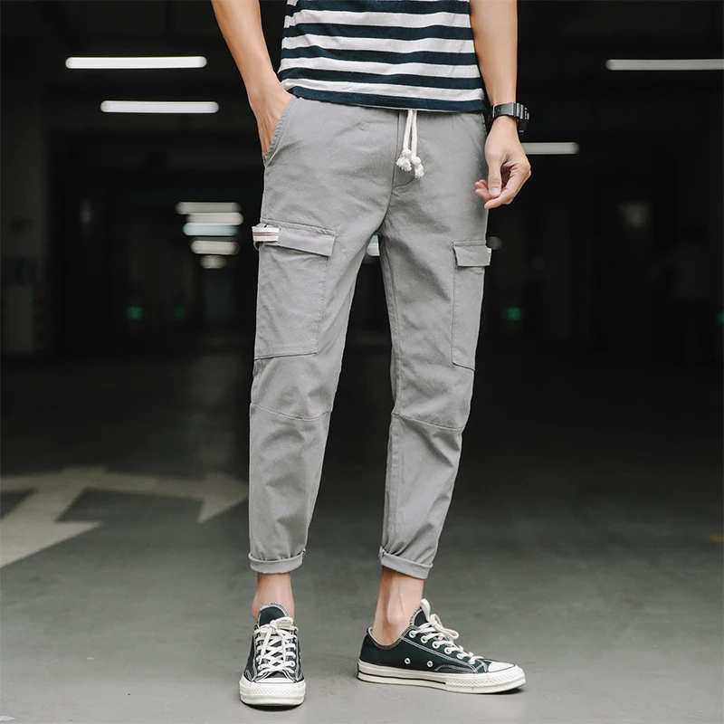 2018 Новое поступление Летнее Для мужчин пят Харен Брюки для девочек Мода