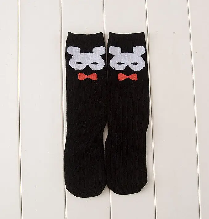 Girl Socks 09 Детей пред дошкольного возраста составители Фокс носки колено высокий рукав загрузки Гетры Totoro носки девушка Collant enfant детей Chaussette изящный усы носки - Цвет: Girl Socks 09
