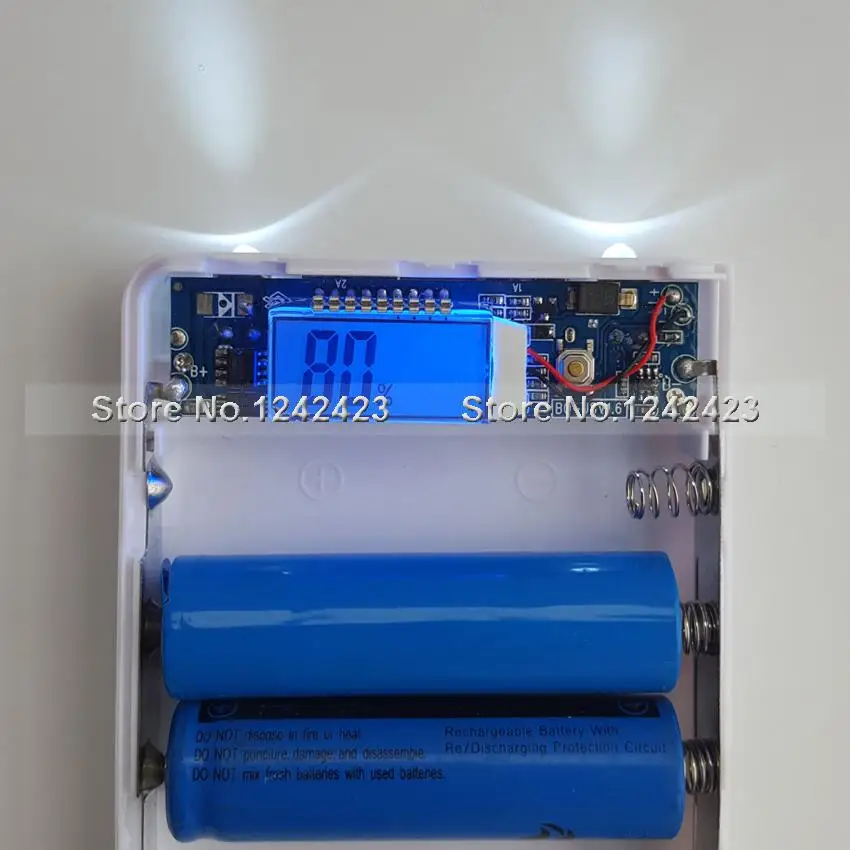 Фото 2021 Новый 18650 Батарея Зарядное устройство коробка 8X18650 DIY Мощность банка корпус 2021 Новый 18650 Батарея Зарядное устройство коробка 8X18650 DIY Мощность банка корпус