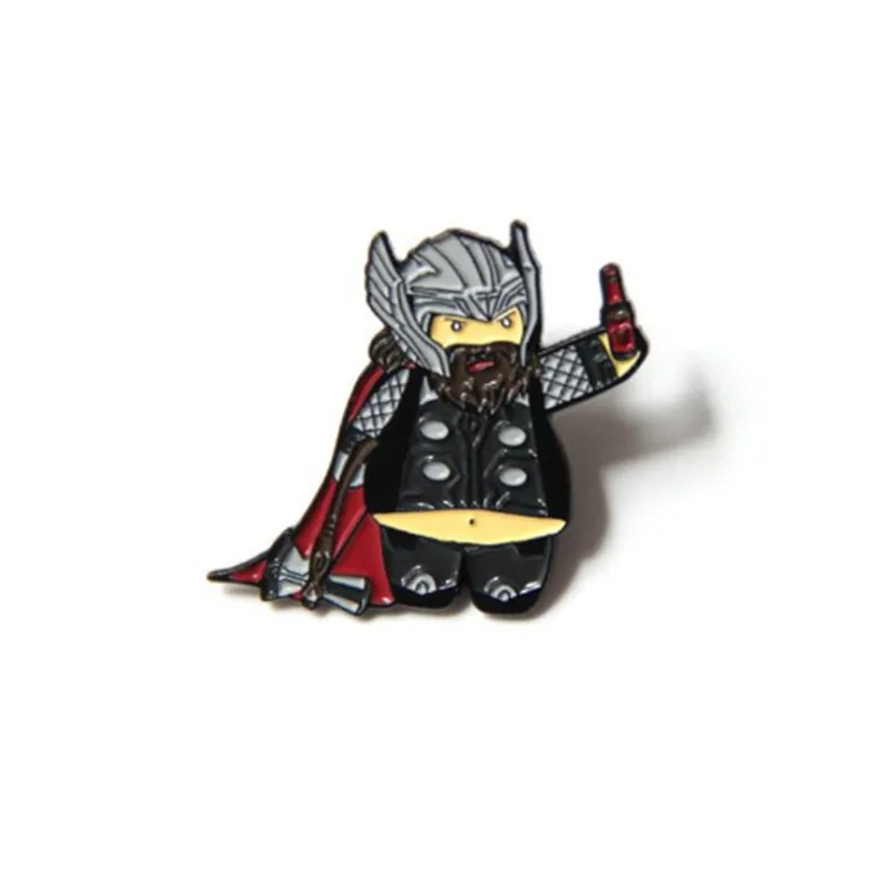 Marvel фильм Тор периферийная Брошь Косплей Реквизит аксессуары Аниме Мультфильм