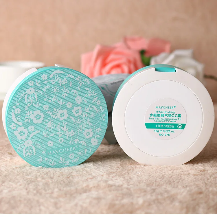 Бренд MAYCHEER air cushion CC крем стойкая увлажняющая питательная отбеливающая Вода 1+ 2 шт заменяет идеальную кожу