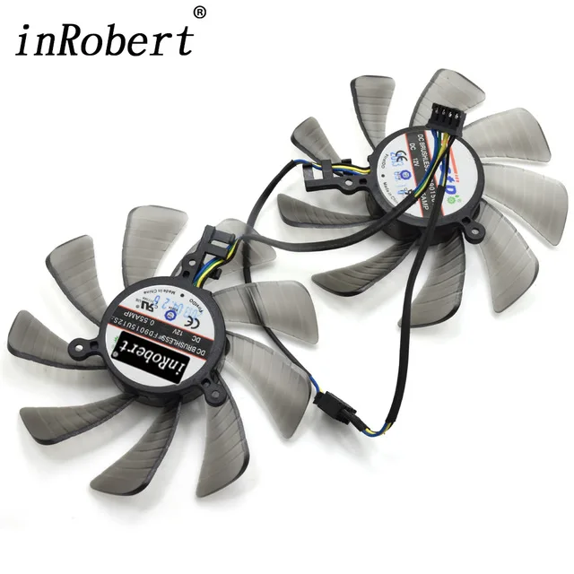 85 мм Firstd FD9015U12S DC 12 В 0.55A 4PIN Vapor X Двойной кулер вентилятор для сапфир XFX Radeon HD7950 HD7970