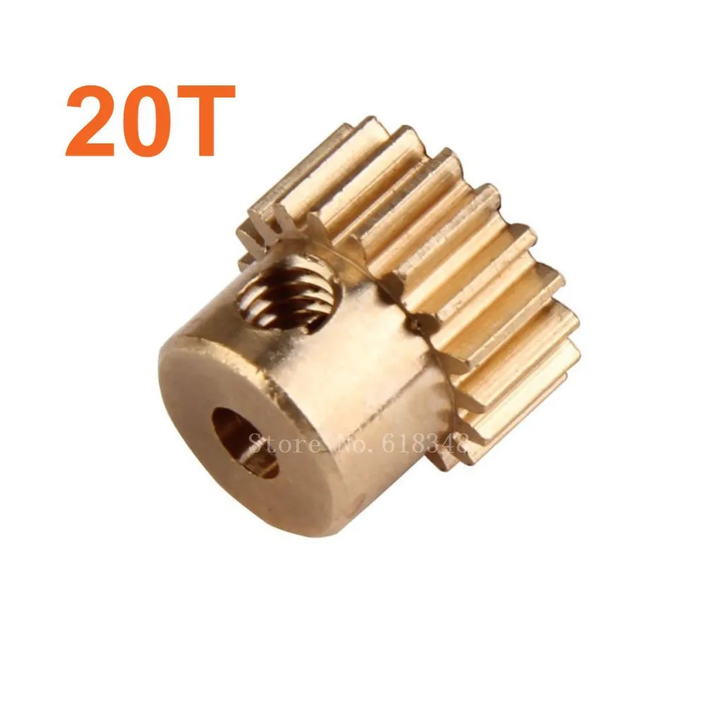 Детали HSP 28014 шестеренка двигателя металлическая латунная Шестерня 20T для 1/16