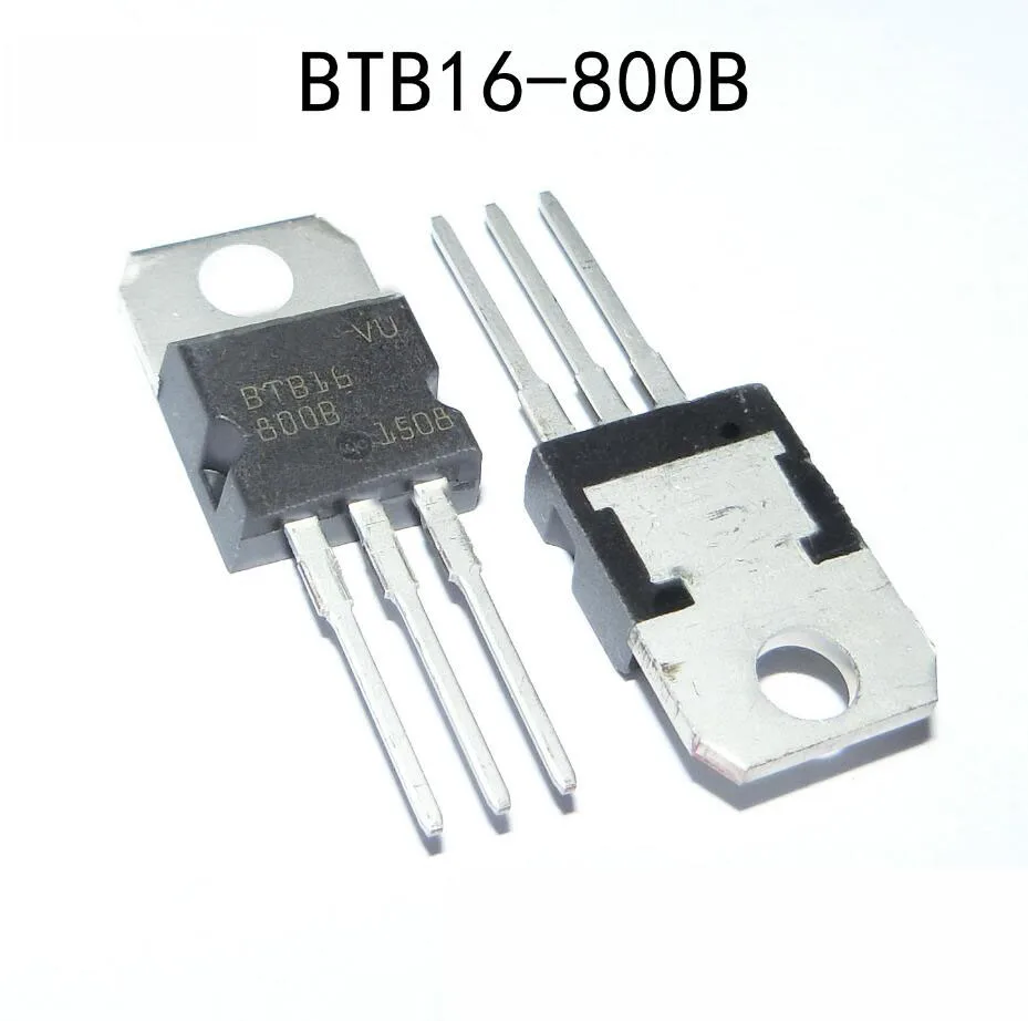 10 шт. BTB16-800B TO-220 BTB16 800 в 16A TO220 двунаправленный тиристорный