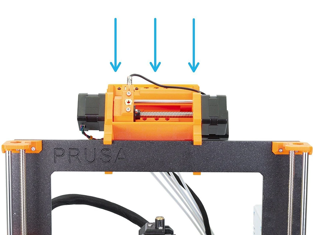Полный комплект принтера Clone Prusa i3 MK3S с комплектом MMU2S из нескольких материалов