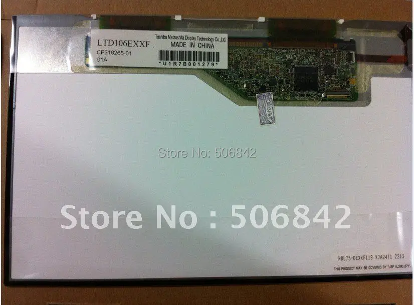 10 6 &quotноутбук светодиодный экран LTD106EXXF Новый 1280x800 | Компьютеры и офис