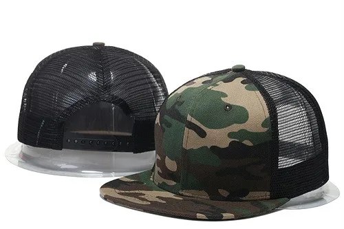 Wholsale price for dropshipping buyer Blank mesh camo Snapback Hats Adjustable Gorras Hip Hop Casual Baseball Caps | Аксессуары для