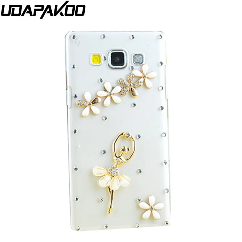 Udapakoo Новые поступления Стразы чехол для samsung GALAXY Mega 5 8/S3/S7 edge Жесткий ультра тонкий