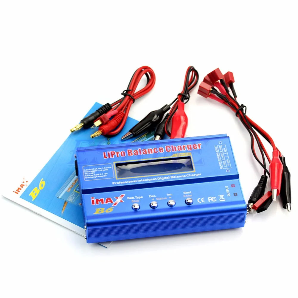 Новый ЖК экран цифровой RC Lipo NiMh батарея баланс зарядное устройство iMAX B6 для Льва