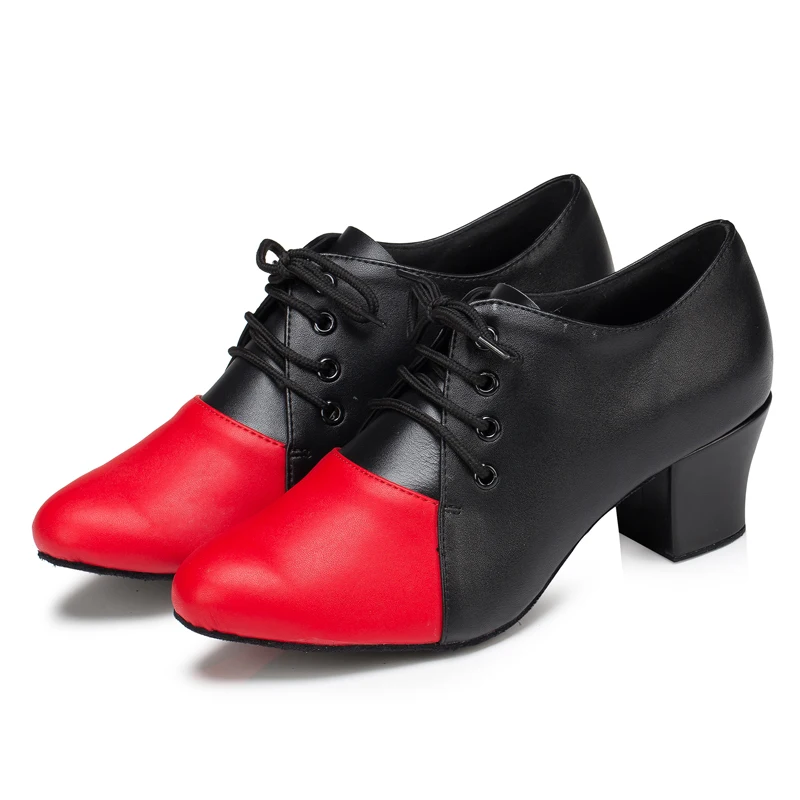 WUXIJIAO brand Women Latin Dance Shoe Teaching Shoes Ladies Dancesport Split Outsole Ballroom | Спорт и развлечения