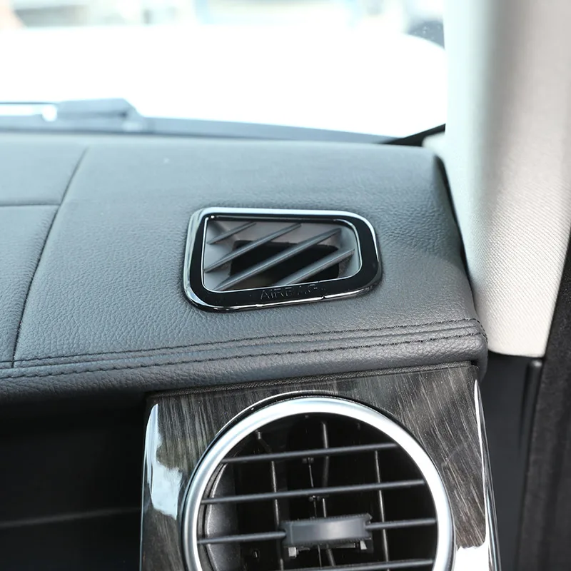 Для Land Rover Discovery 4 LR4 2010 16 Автомобильная ABS черная приборная панель AC Vent Outlet рамка
