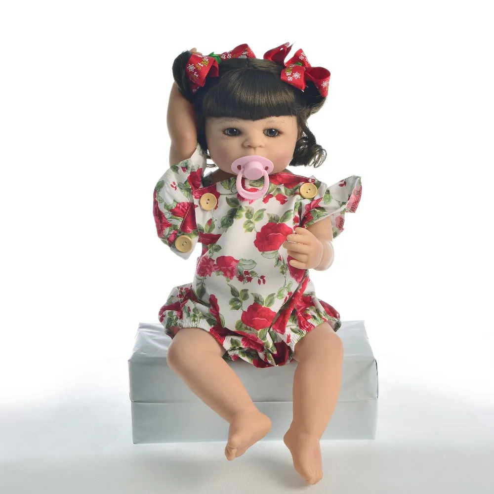 KEIUMI, горячая Распродажа, 22 дюйма, полностью силиконовая Reborn Menina Boneca, Реалистичная принцесса, модная Кукла, Reborn Baby, 55 см, игрушка для детей, Playmates