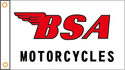 Флаг мотоцикла BSA Banner 3 фута x 5 футов 100% полиэстер 01|Флаги баннеры и аксессуары| |