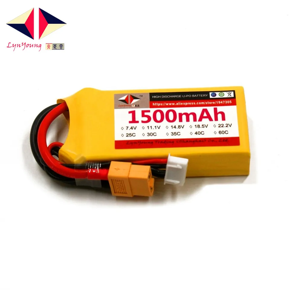 Аккумулятор HX Lipo 3S 11 1 В 1500 мАч 25C 30C 35C 40C 60C для радиоуправляемого дрона