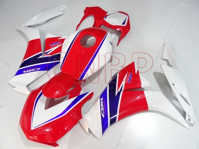 Комплекты обтекателей CBR1000 RR 2008-2011 красно-белые гоночные строительные комплекты