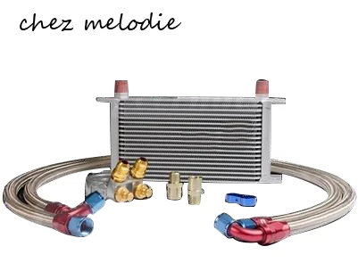 Универсальный Радиатор масляного радиатора MOCAL в британском стиле 19 рядов AN10 +