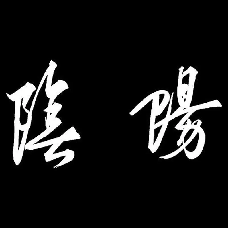 16 5*8 3 см YIN YANG Китайский Персонаж наклейка на тело автомобиля классический стиль