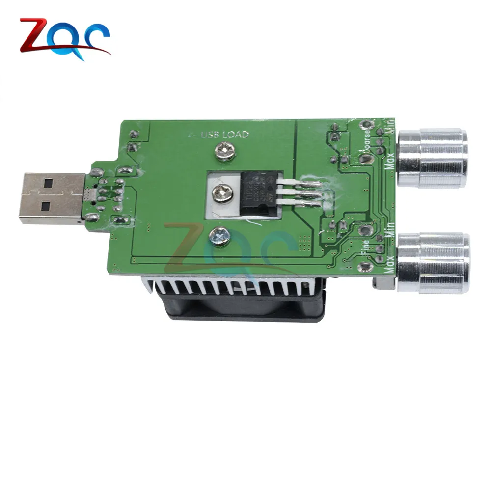 20 Вт 35 Вт USB DC нагрузочный резистор регулируемый постоянный ток промышленный разряд 18650 Сопротивление Емкость батареи тестер W/Вентилятор