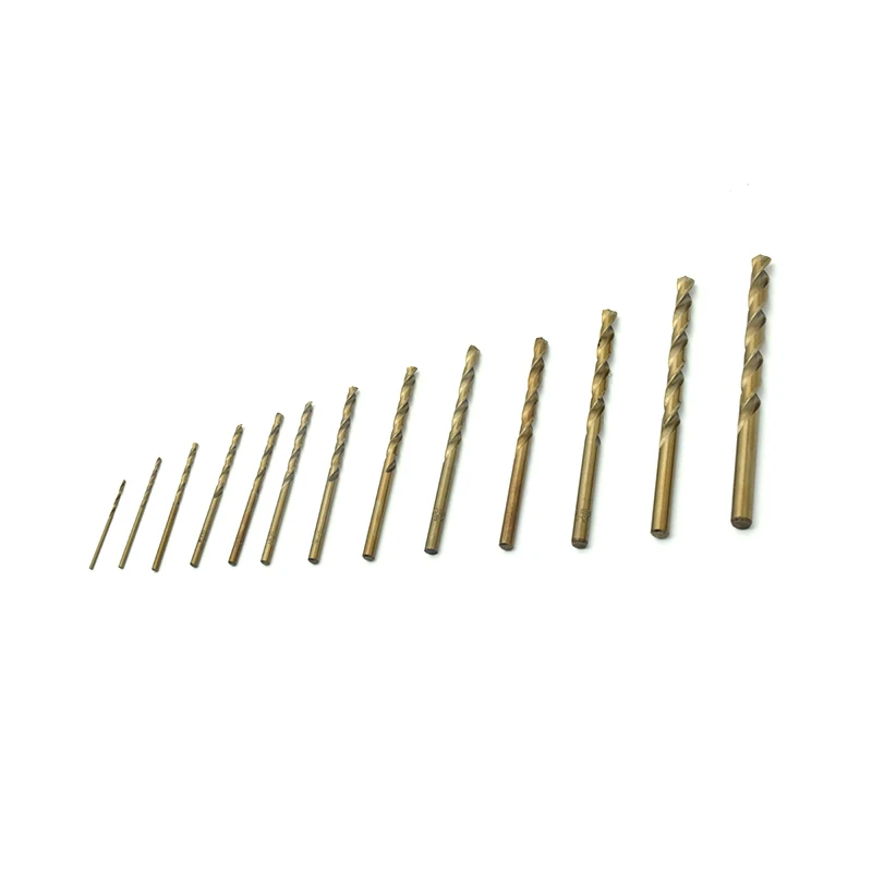 Xinfeiyang 5Set/65Pcs High Speed Steel Cobaltiferous Twist Drill Bit Wood Metal Drilling Quality 1.5-6.5mm Iron Box | Инструменты
