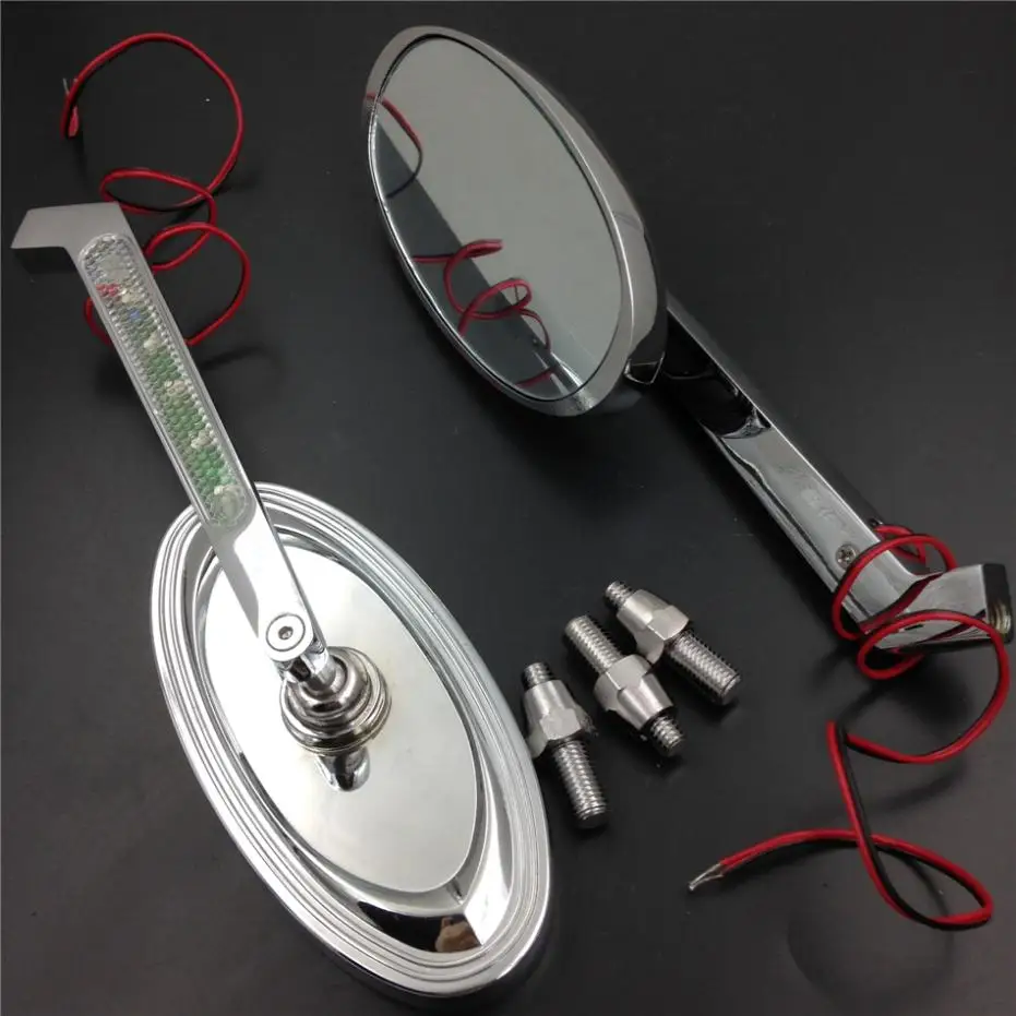 Afetermarket Бесплатная доставка мотоциклетное зеркало для мотоцикла Harley Low Rider V Rod