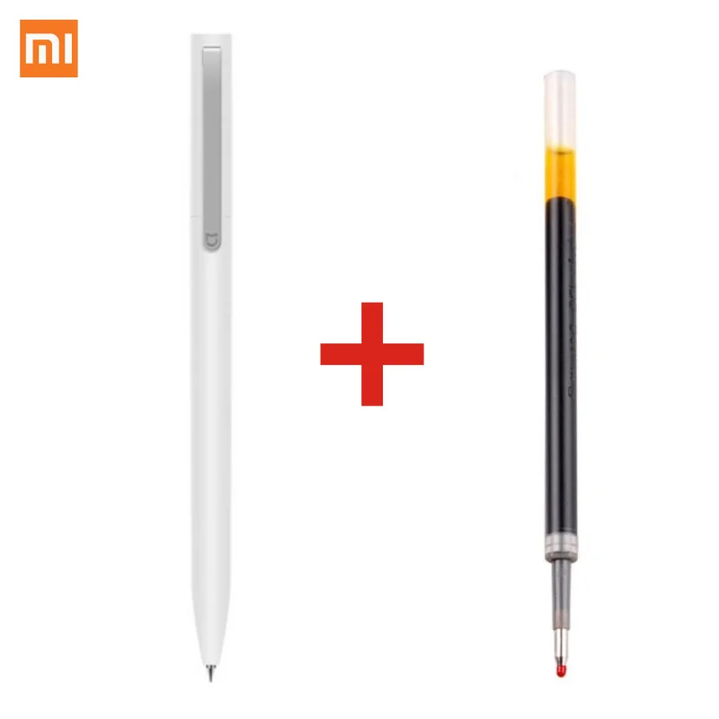 Ручка для подписи Xiaomi Mijia черная синяя 9 5 мм гладкая швейцарская ручка заправка