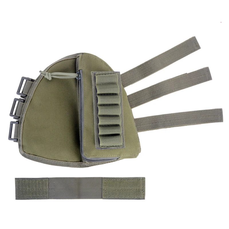 Hunting Bullets Pouch Portable Camouflage Waist Shells Bag Pack Cartridge Holder Pouches Adjustable CQC Bullet | Спорт и развлечения