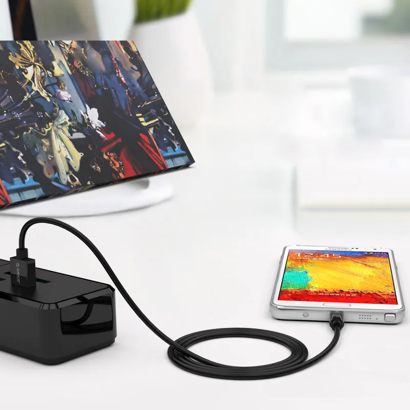 Кабель Micro USB ORICO 2 0 кабель для быстрой передачи данных плетеный usb мобильный