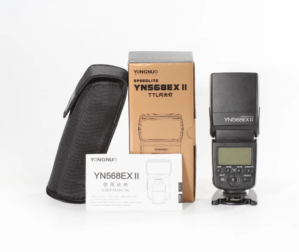 Беспроводная вспышка Yongnuo YN 568EX II YN568EX TTL HSS для Canon 6d 60d 550d 650d 5d mark iii 1200d 100d DSLR