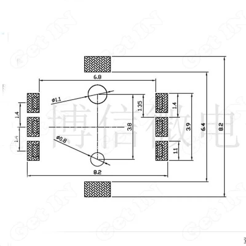 100 шт. 7*7 мм SMD 5 переключателей для телефона переключатель кнопок навигации|button