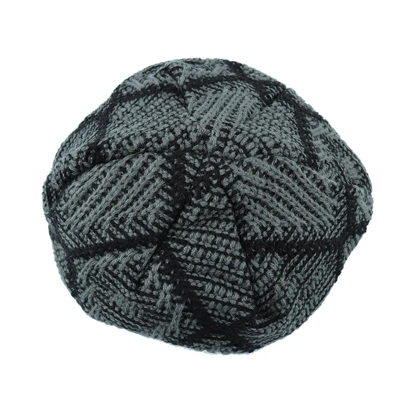 

2019 Warm Oversize Beanie Bagge Wool Cap Winter Slouchy Knit Ski Hat Unisex Skullies