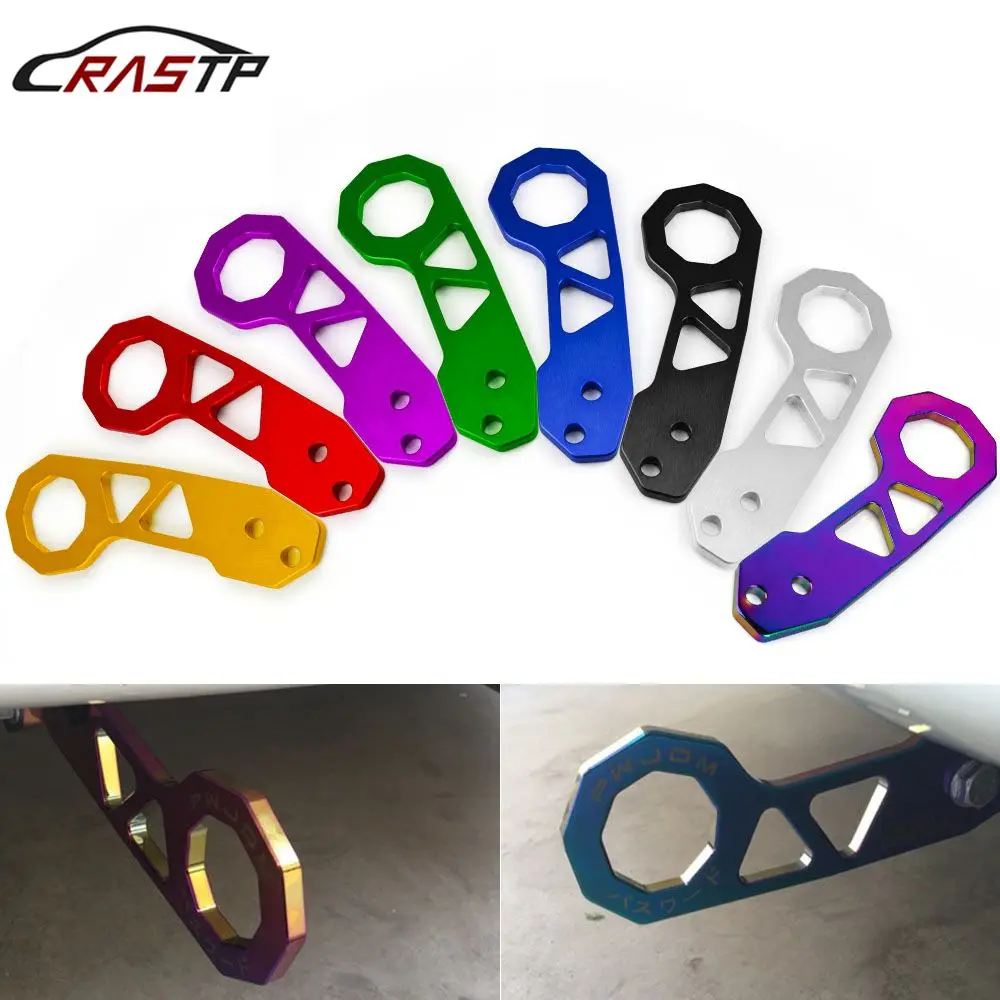 RASTP-логотип на заказ гоночный задний буксировочный крючок Подходит для Honda Civic