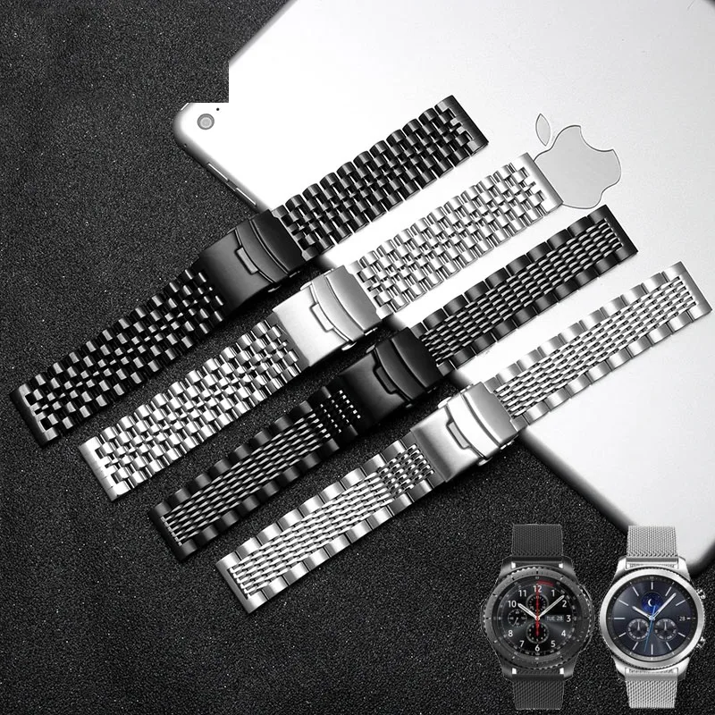 Нержавеющая сталь Часы с адаптируемым Huami 2 просо huami AMAZFIT спортивная версия движение молодежных часов браслет 20 мм 22 мм