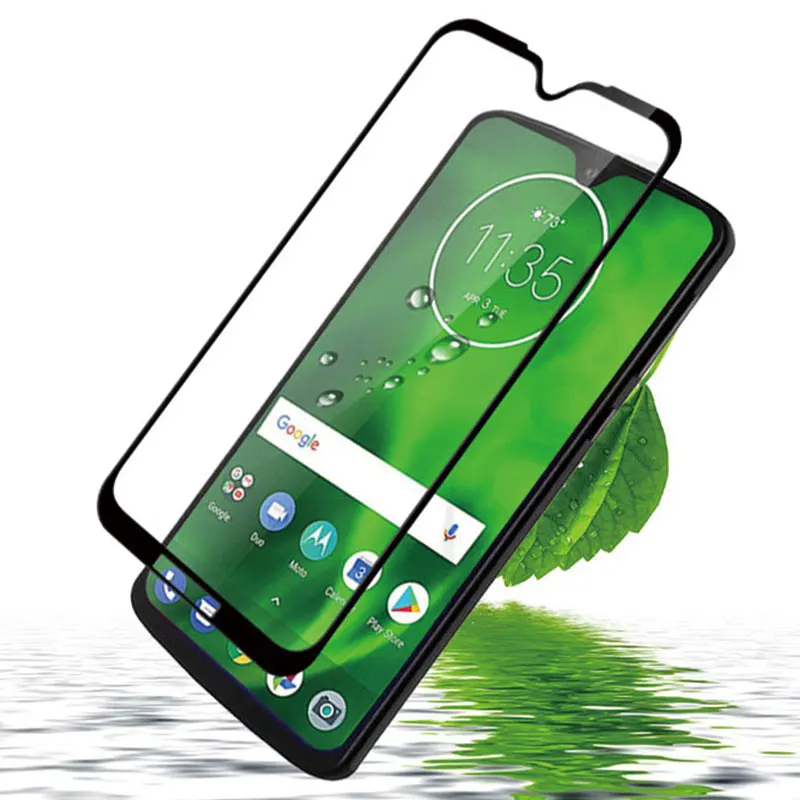 9D полностью проклеенное закаленное стекло для Moto G7 Plus power Play, Защита экрана для Motorola Moto G 7 7play 7power 7plus G7 power glass