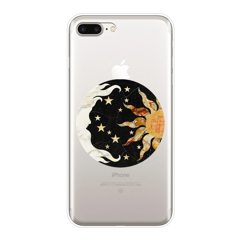 Чехол из ТПУ для iPhone 5 5C 5S SE 4 4S силиконовый мягкий чехол с изображением космоса